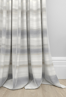 Ombre Velvet, Silver - Made to Measure Curtains